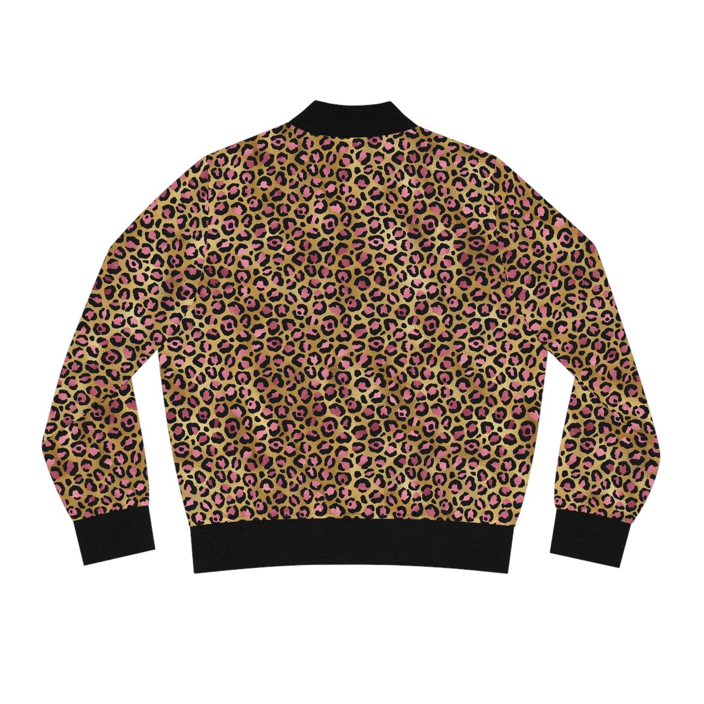 Leopard Luxe Women's Bomber Jacket