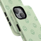 Green Smiley Face Magnetic iPhone Case