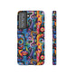 Psychedelic Visions Vibrant Art Google Pixel, iPhone and Samsung Phone Case - Tough Cases for Creative Souls