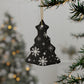 Snowflake Elegance Ceramic Ornaments (1pcs, 5pcs, 10pcs, 20pcs)