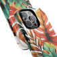 Tropical Monstera Leaf Phone Case - Stylish Tough Magnetic Cases, Floral Protection, Summer Vibe, Gift for Nature Lovers, Trendy Mobile Accessories