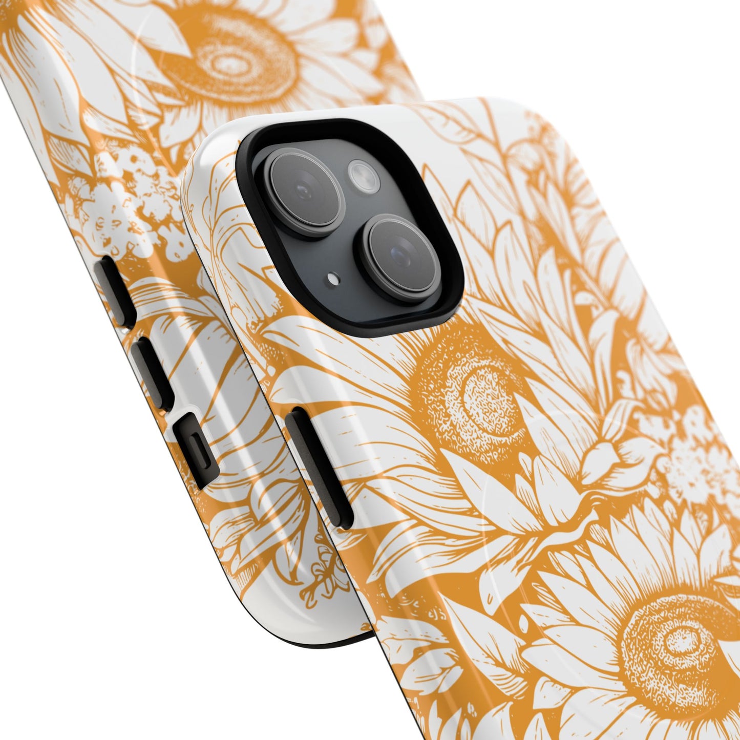 Loved John 3:16, Inspirational Gift, Tough iPhone Magnetic Case Scripture, Sunflower Bible Verse, MagSafe® iPhone® Tough Case, iPhone 14, iPhone 15, iPhone 16, Pro, Pro Max, Plus