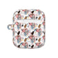 Study Chic AirPod Case Covers with Trendy Illustrations.