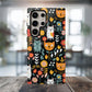 Whimsical Feline Garden iPhone, Samsung or Google Pixel Tough Cases