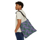 Purple Tropical Bliss Adjustable Tote Bag (AOP)