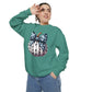 Polka Dot Pumpkin Charm Unisex Garment-Dyed Sweatshirt