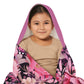 Blush Petals Snuggle Youth Hooded Towel