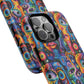 Psychedelic Visions Tough iPhone Magnetic Case - Unique Art iPhone Cover