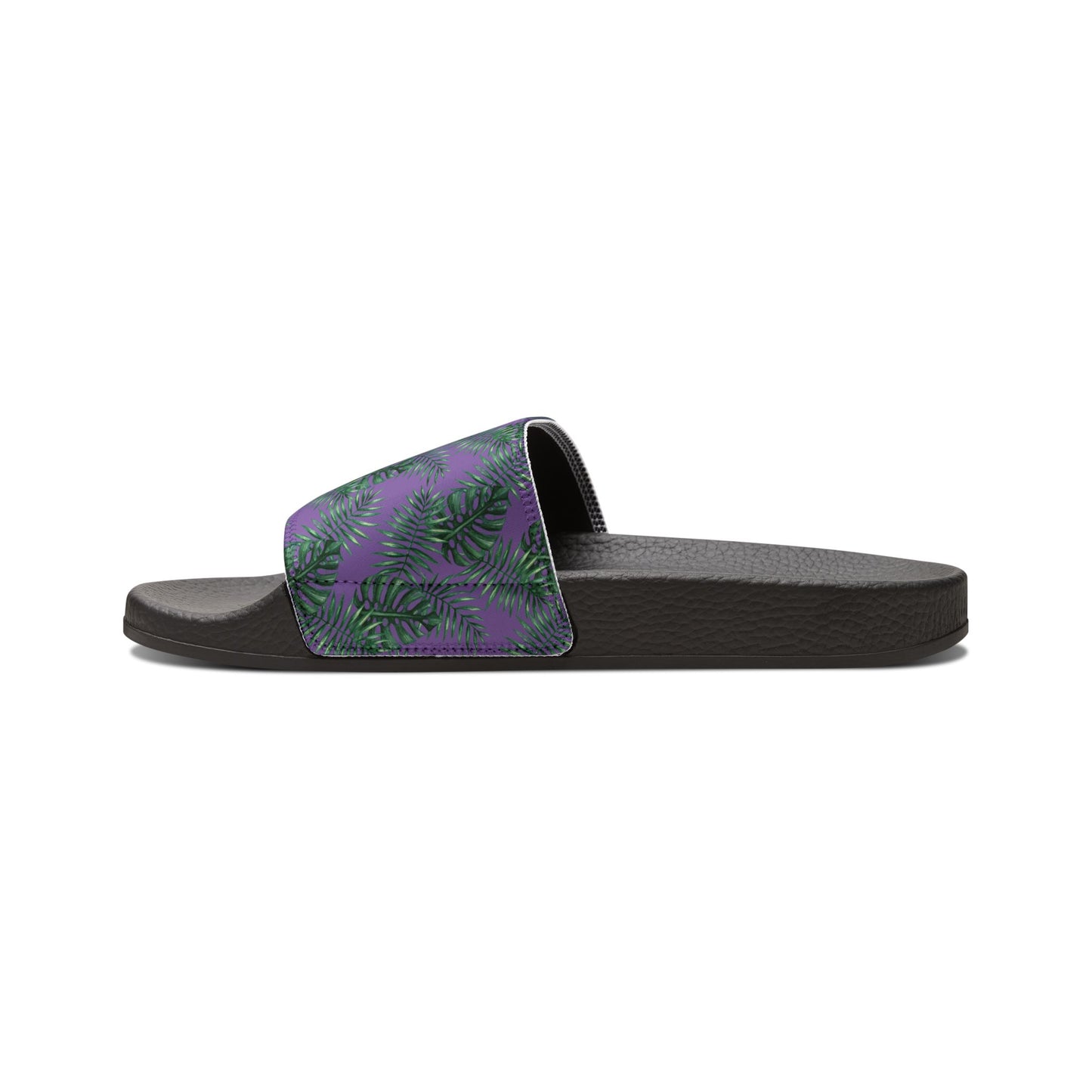 Tropical Bliss Purple Youth Removable-Strap Sandals