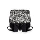 Urban Graffiti Unisex Casual Shoulder Backpack