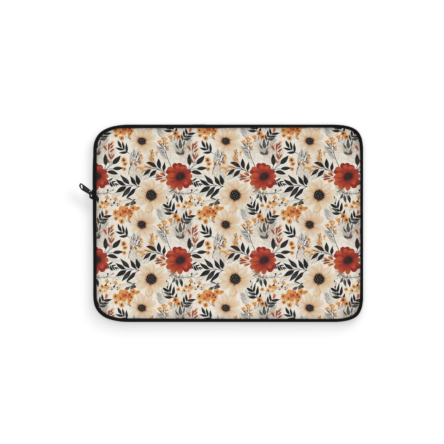 Boho Chic Floral Laptop Sleeve