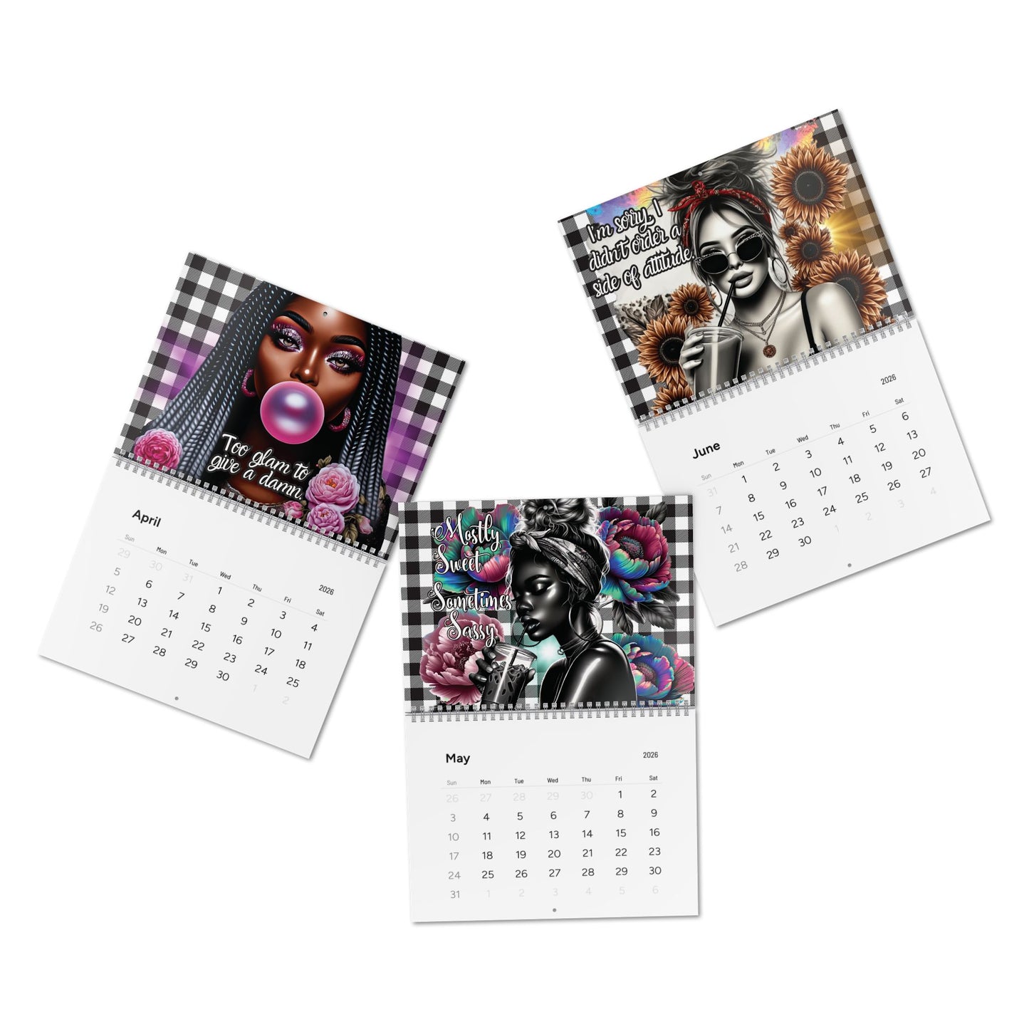 365 Days of Sass Wall Calendar — Bold & Brilliant Attitude (2026)