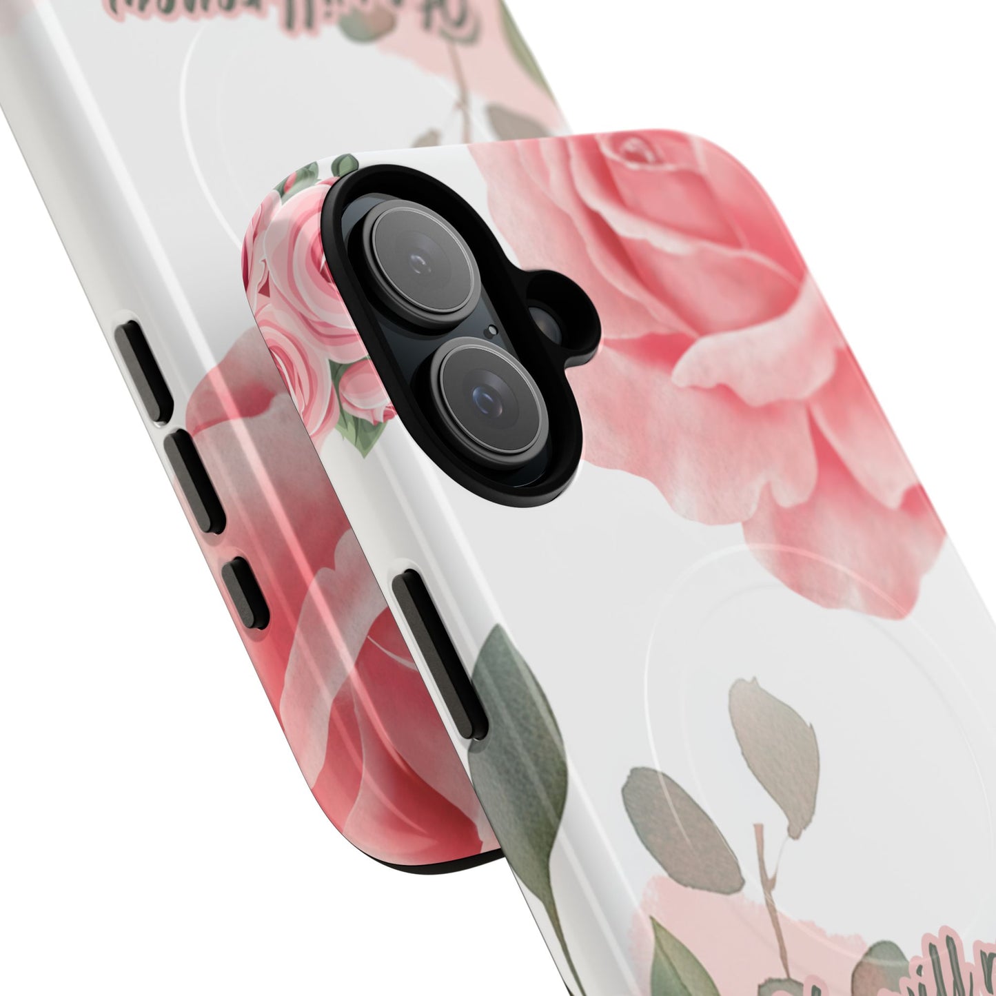 You will Renew your Strength Isaiah 40:11, Inspirational Gift, Tough iPhone Magnetic Case Scripture, Floral Bible Verse, MagSafe® iPhone®, iPhone 14, iPhone 15, iPhone 16, Pro, Pro Max, Plus.