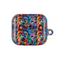 Psychedelic Visions Colorful Artistic AirPod Case - Unique Design for Music Lovers