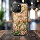 Floral Vintage Art Stained Glass Effect Nouveau Clear Magnetic Impact Case