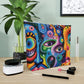 Psychedelic Visions Cotton Cosmetic Bag