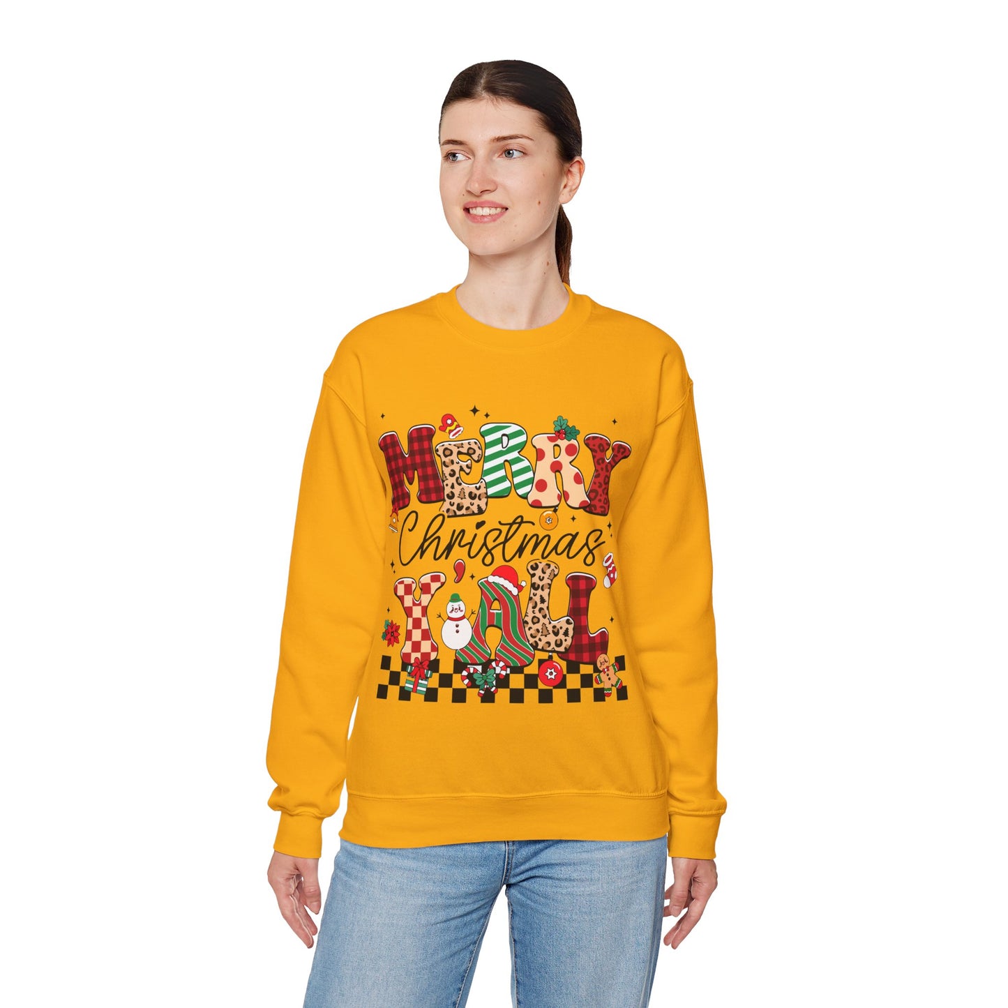 Merry Christmas  Unisex Heavy Blend™ Crewneck Sweatshirt