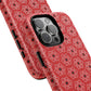 Stylish Geometric Magnetic iPhone Cases, Floral iPhone Cover, Durable Smartphone Cases, Trendy Accessories, Gift for Her