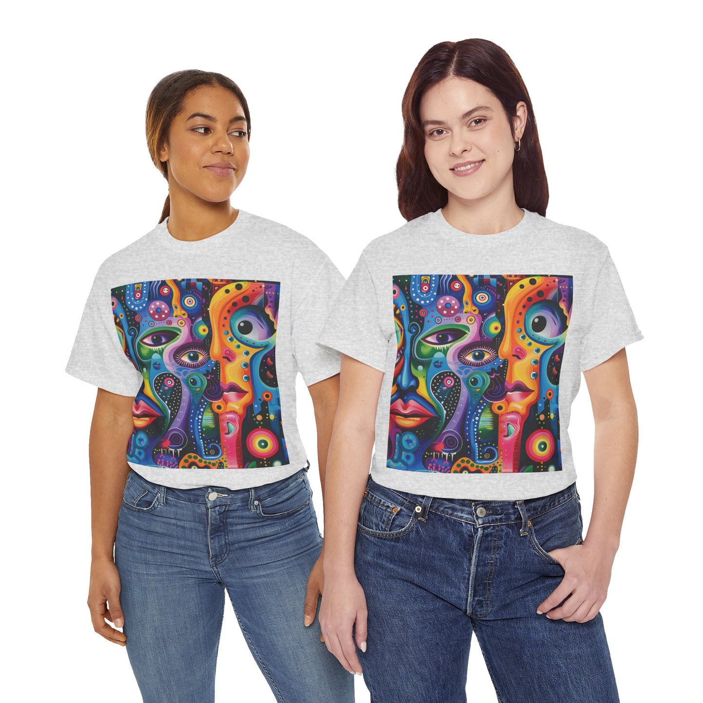 Psychedelic Visions Unisex Heavy Cotton Tee