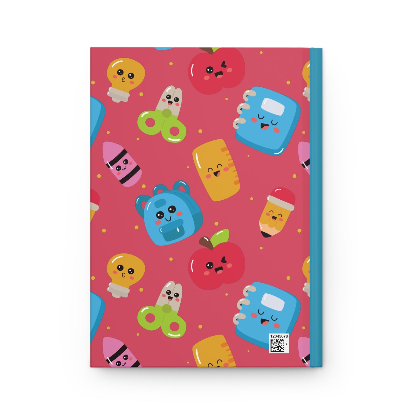 Custom Kawaii Composition Book Inspired Ruled Hardcover Journal for Kids, Fun School Notebook, Customizable Composition Book, Back to School Gift, Learning Organizer