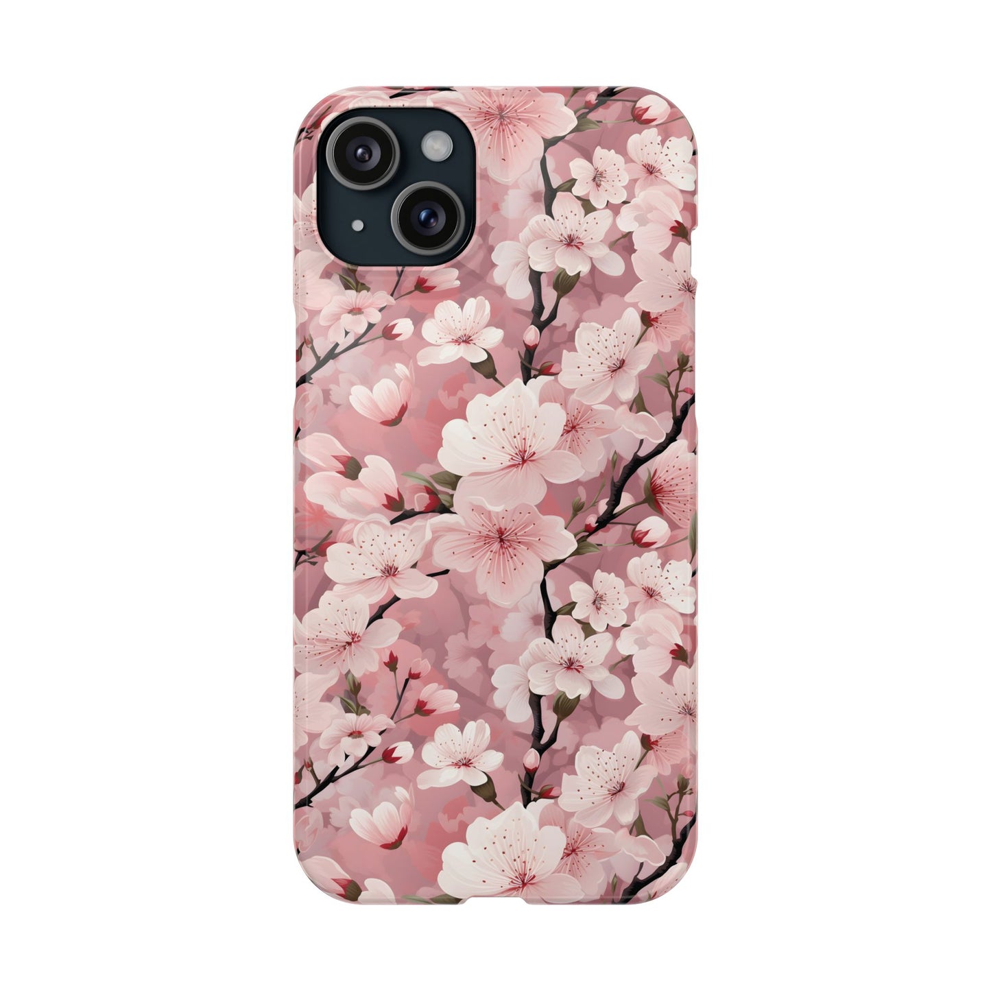 Cherry Blossom Slim Phone Cases for iPhone and Samsung