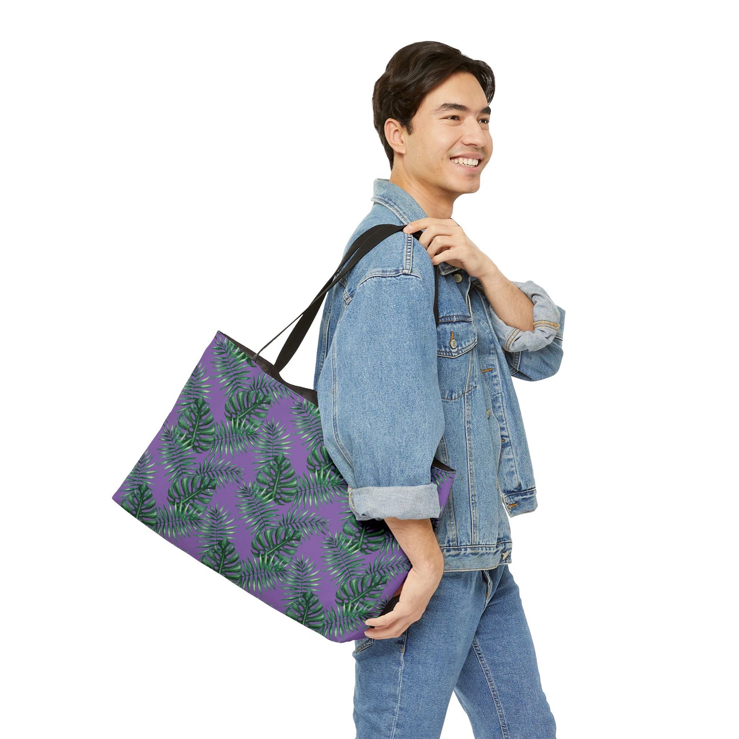 Tropical Bliss Purple Weekender Tote Bag