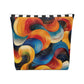 Cosmic Swirl Cotton Cosmetic Bag