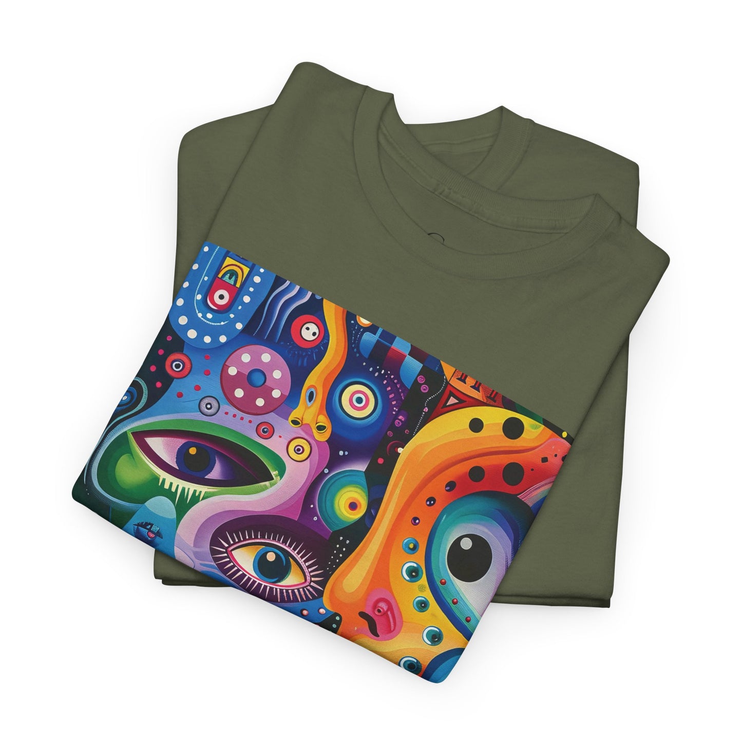 Psychedelic Visions Unisex Heavy Cotton Tee