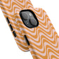 Stylish Tough Magnetic Case for Your iPhone - Trendy Wave Design, Durable Protector, Gift for Her, Cool Tech Accessory, Unique iPhone Cover, Magsafe iPhone Cover.