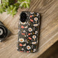 Blossom Elegance: Noir Garden Magnetic Tough iPhone Cases