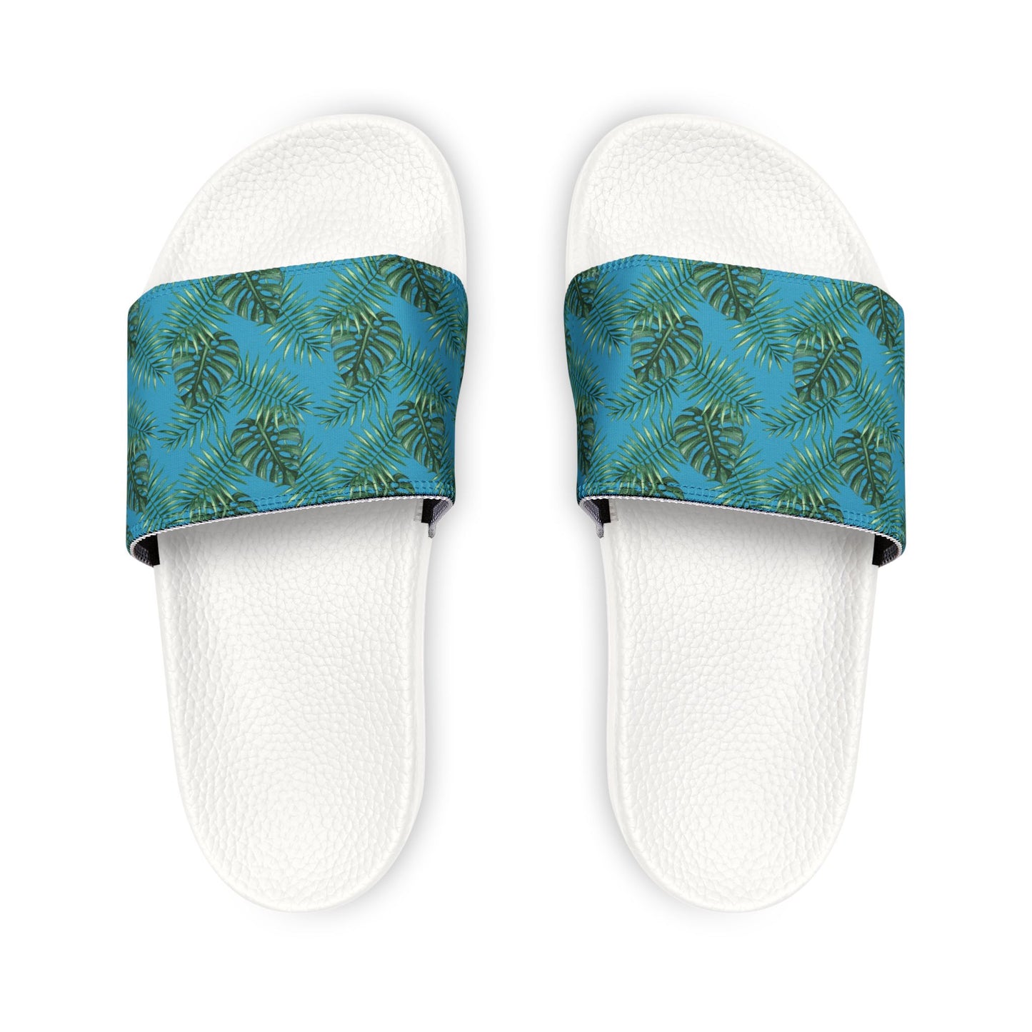 Tropical Bliss Turquoise Youth Removable-Strap Sandals