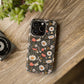 Blossom Elegance: Noir Garden Magnetic Tough iPhone Cases