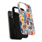 Vibrant Phone Case,  Magnetic iPhone Cover, Colorful Abstract Protection, Trendy Gift, Unique Tech Accessory, Art Phone Case