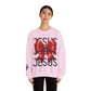 JESUS Unisex Heavy Blend™ Crewneck Sweatshirt.