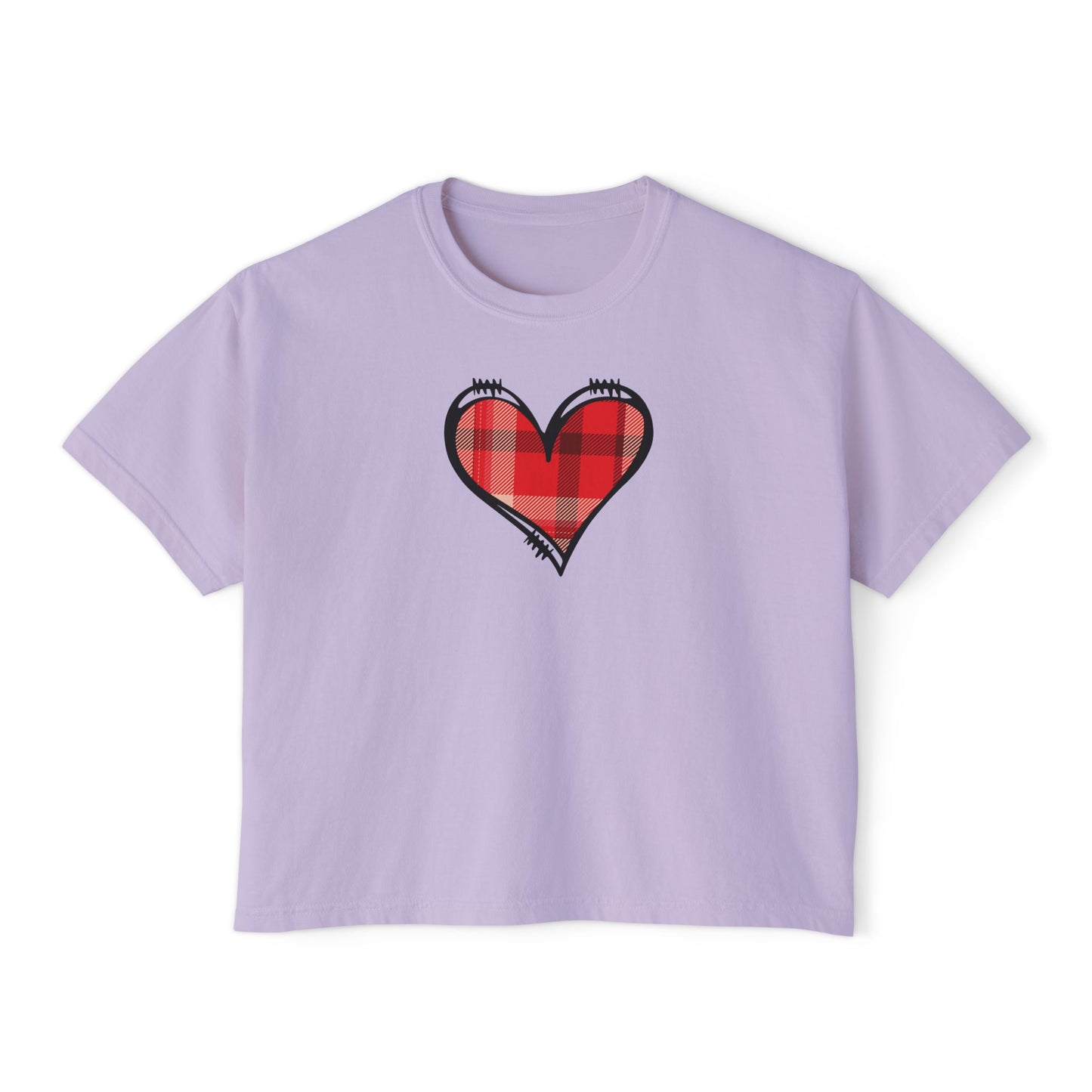 LOVE Always Women's Comfort Colors Boxy Tee