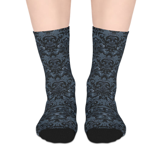 Opulent Dusk Mid-Length Socks