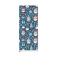 Wrapping Papers - Blue Santa Claus Holiday Collection - Matte or Glossy Finish - 90gsm Paper