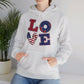 Patriotic LOVE Unisex Heavy Blend™ Hooded Sweatshirt