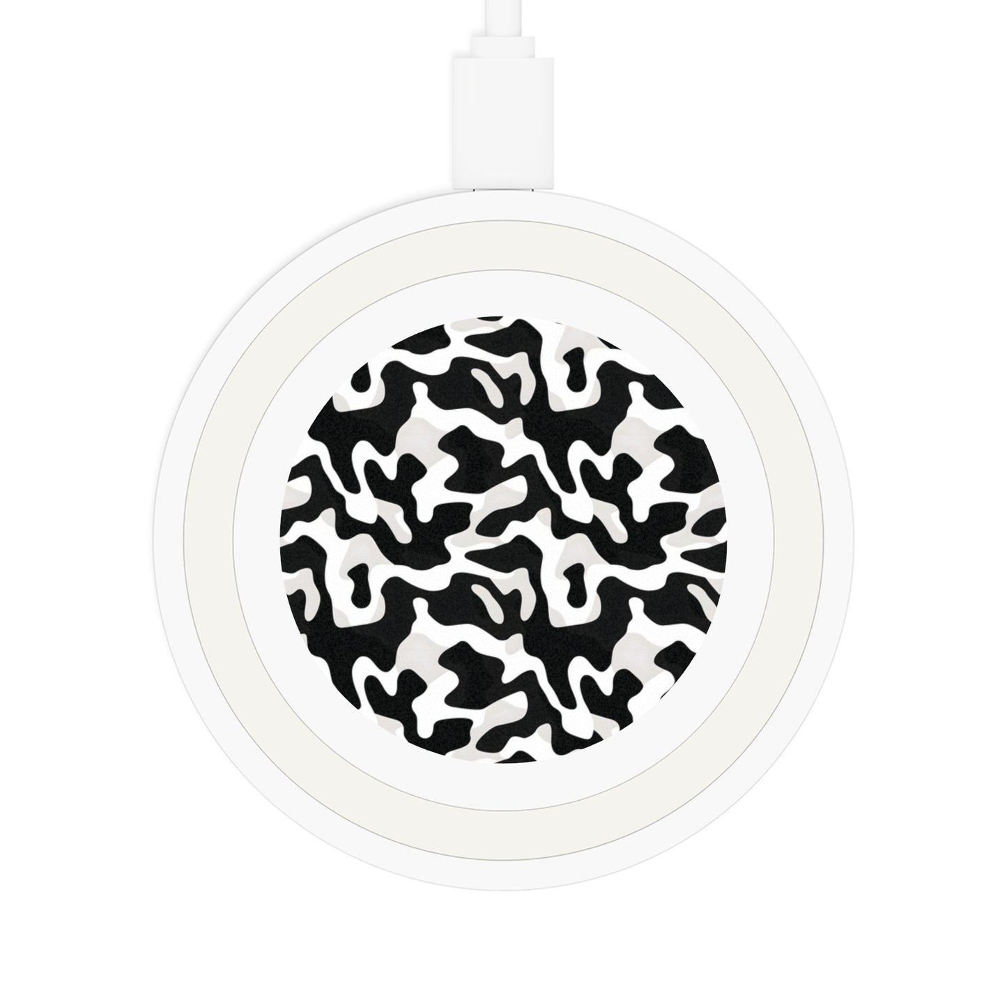 Urban Camo Stylish Wireless Charging Pad - Modern Camo Design