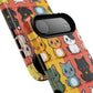 Cute Cat Magnetic Phone Cases for Pet Lovers, Durable Cases, Animal Design, Fun Gift, Unique Accessories
