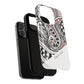 InkWhirl Fusion Stylish Tough Magnetic iPhone Case,  Unique Design, Gift for Him/Her, Trendy Accessory, Artist Collaboration, Durable Protection,Magsafe iPhone case
