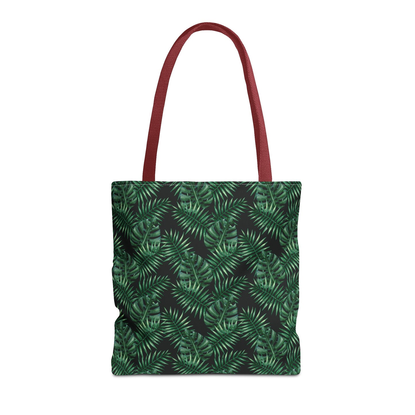 Black Tropical Bliss Tote Bag