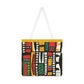 Tribal Harmony Shoulder Tote Bag - Colorful Everyday Accessory