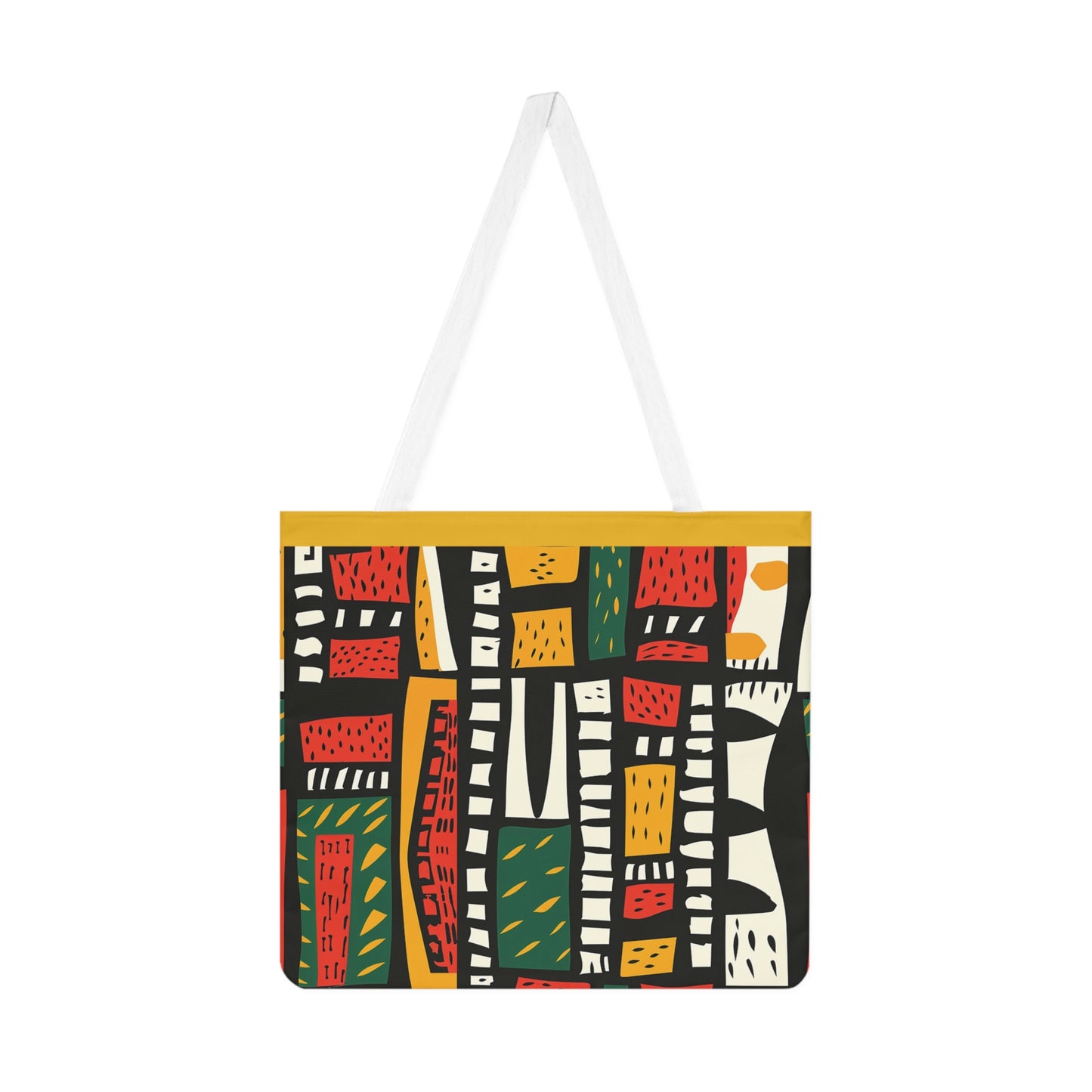 Tribal Harmony Shoulder Tote Bag - Colorful Everyday Accessory