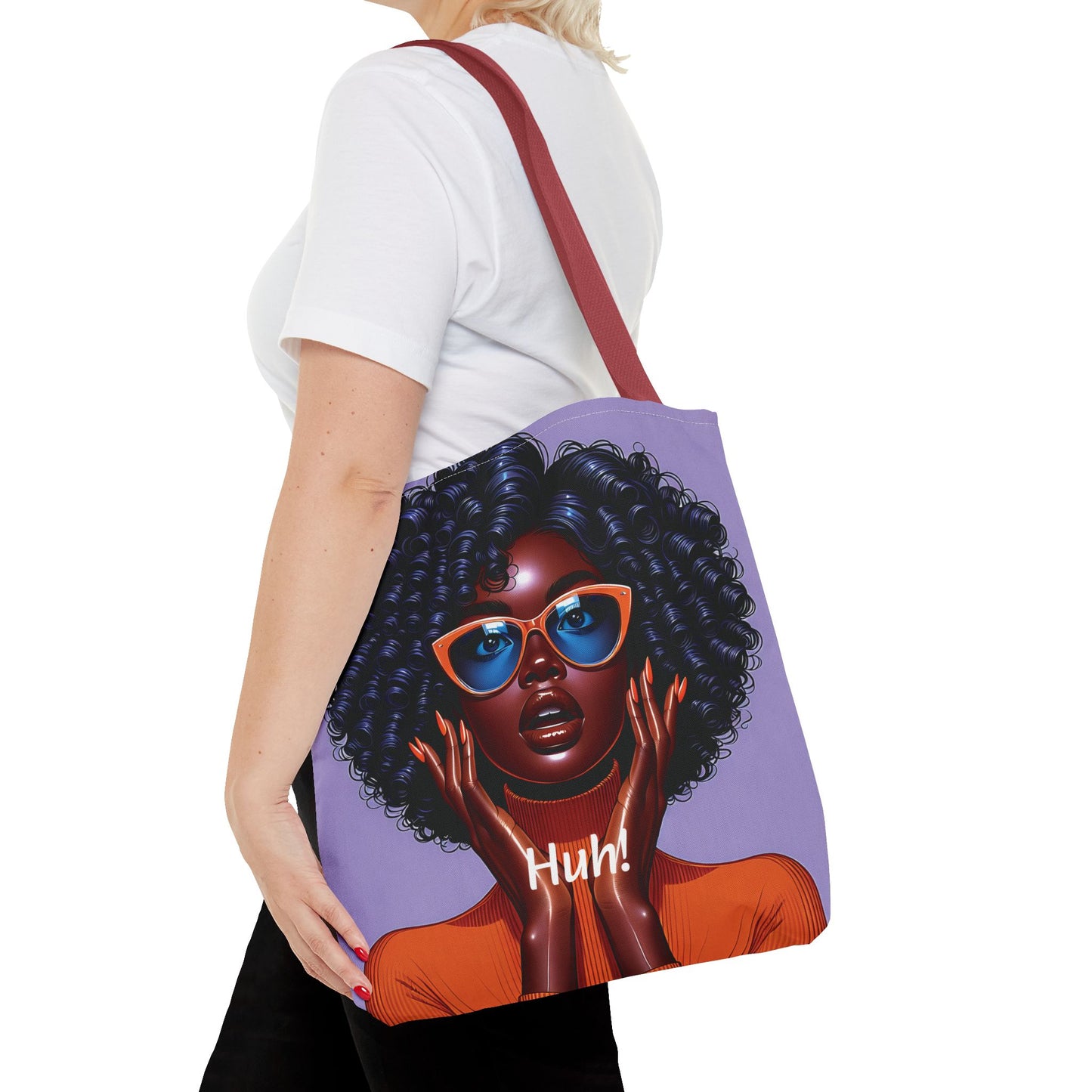Afro Luxe Glow Tote Bag