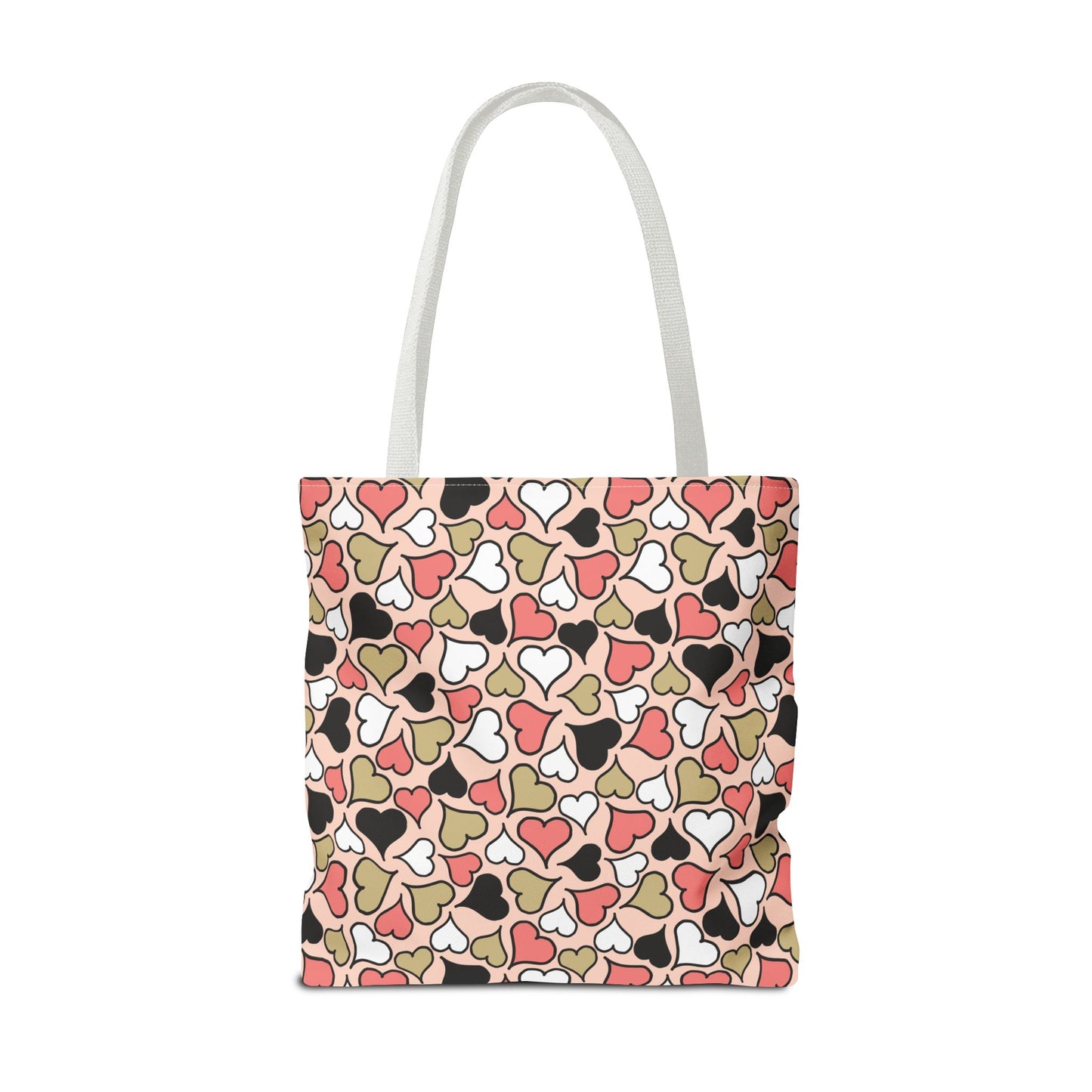 Heart Patterned Tote Bag - Cute & Stylish Carryall for Every Occasion