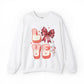 LOVE Coquette Unisex Heavy Gildan Blend™ Crewneck Sweatshirt.