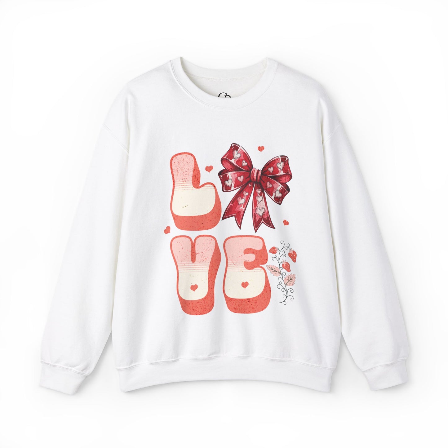 LOVE Coquette Unisex Heavy Gildan Blend™ Crewneck Sweatshirt.