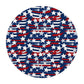 Patriotic Waves Mouse Pad - Perfect for Holiday Gifting & Workspaces