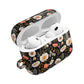 Blossom Elegance: Noir Garden AirPod Case - Chic Floral Design for Nature Lovers- Airpods Pro Gen 1 and 2, Gen 1 to 4.